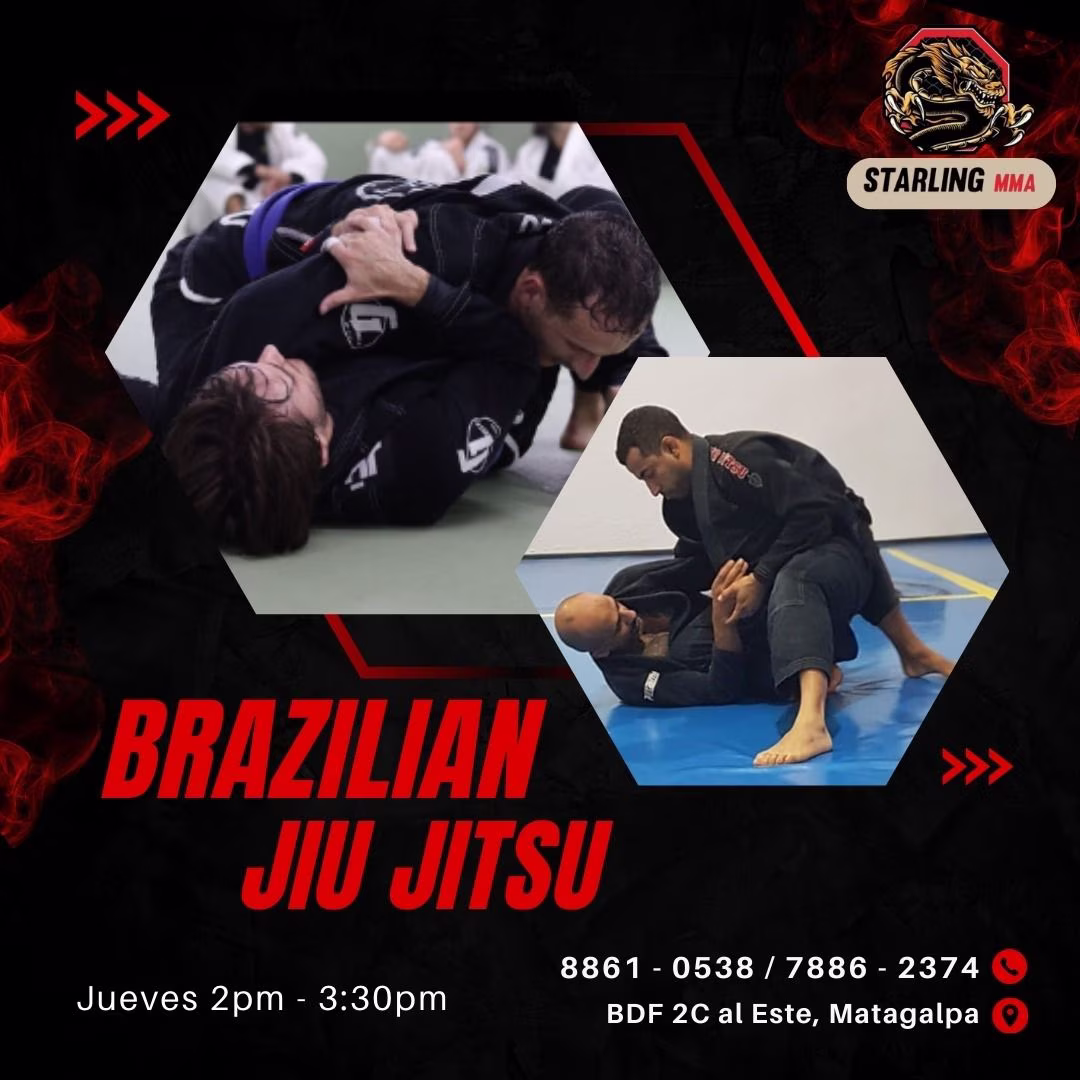 Horario de clases de Jiu-Jitsu Brasileño en Matagalpa